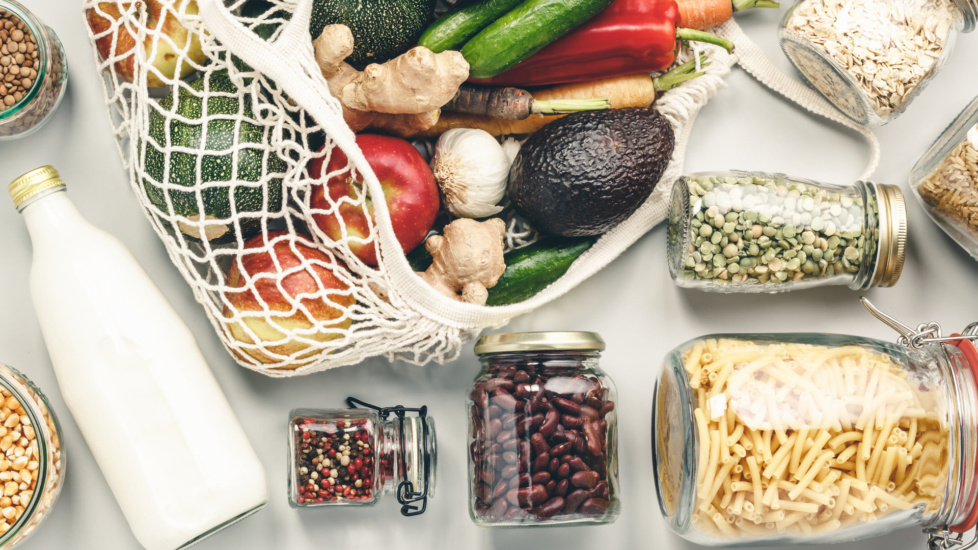 Compras e alternativas saudáveis